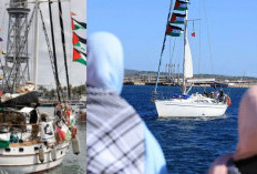 Global Sumud Flotilla Tetap Berlayar ke Gaza Meski Italia Tarik Kapal Perangnya