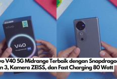 Sadis! Vivo V40 5G Juara Hp Midrange dengan Snapdragon 7 Gen 3, Kamera ZEISS dan Fast Charging 80 Watt.. 