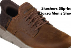 Skechers Slip-Ins Garza Men's Shoes: Sepatu Formal Pria Modern dengan Teknologi Touchless Fit® yang Praktis