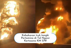 Truk Tangki Pertamina Terbakar di Tol Ngawi KM 579! Apa Ada Korban Jiwa? Ini Kronologinya...