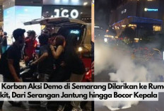 Polisi Brutal! 33 Aksi Demo di Semarang Dilarikan ke Rumah Sakit, Dari Serangan Jantung hingga Bocor Kepala