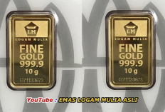 Harga Emas Batang Antam Turun Harga Anjlok Jadi Rp1.138.000, Saatnya Manfaatkan Untuk Berinvestasi