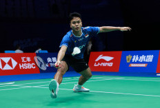 Ginting Tumbang, Tunggal Putra Tinggalkan Jonatan Christie di China Masters 2025