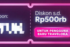 Yuk Liburan! 7 Kode Voucher Traveloka Hari ini 6 September 2024: Sambut Diskon 9.9 Dengan Potongan Rp1 Juta