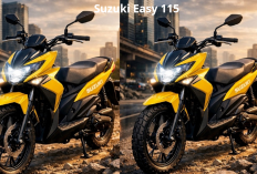 Woww! Suzuki Easy 115 Motor Tangguh, Irit Bahan Bakar, Tak Bikin Kantong Jebol!