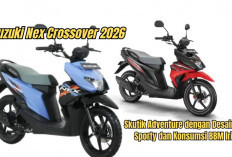 Suzuki Nex Crossover 2026: Skutik Adventure dengan Desain Sporty dan Konsumsi BBM Irit untuk Sehari-hari