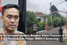 Fakta Berlawanan! Satpam Bongkar Klaim Tawuran di Balik Penembakan Pelajar SMKN 4 Semarang