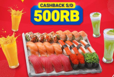 Serbu Rek! Promo Spesial Ichiban Sushi dengan Pembayaran Spaylater, Dapatkan Cashback Hingga Rp 500 Ribu