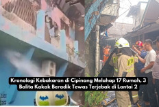 Kronologi Kebakaran di Cipinang Melahap 17 Rumah, 3 Balita Kakak Beradik Tewas Terjebak di Lantai 2