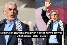 Kabar Mengejutkan! Pimpinan Hamas Yahya Sinwar Dikabarkan Telah Tewas