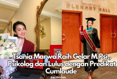 Selamat! Tsania Marwa Resmi Sandang Gelar Magister Psikologi dan Lulus dengan Predikat Cumlaude 