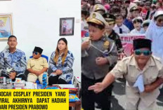 Tak Disangka! Bocah Viral Cosplay Prabowo Ternyata Dapat Kado Spesial Langsung dari Presiden