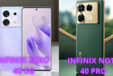 Adu Spesifikasi Antara Infinix Zero 40 5G dan Note 40 Pro, Mana yang Lebih Gahar? Yuk Cek Disini!