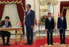 Presiden Jokowi Sambut Hangat Wapres China Han Zheng di Istana Merdeka