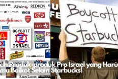 Waspada! Inilah Produk-produk Pro Israel yang Harus Kamu Boikot Selain Starbucks!