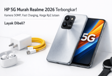 Realme Rilis HP 5G Termurah! Kamera 50MP, Layar 90Hz, Baterai 5000mAh, Harga Rp2 Jutaan Aja!