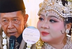 Viral! Kakek 74 Tahun Nikahi Gadis 24 Tahun dengan Mahar Cek 3 Miliar di Pacitan Bikin Netizen Heboh
