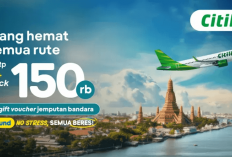 26 Kode Promo Tiket Pesawat Hari Ini, Citilink Spesial Cashback 100K, Garuda Indonesia Diskon Gede Rp350.000