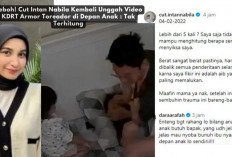 Heboh! Cut Intan Nabila Kembali Unggah Video KDRT Armor Toreador di Depan Anak : Tak Terhitung