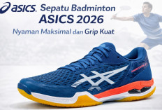 Sepatu Badminton ASICS 2026: Nyaman, Stabil, dan Siap Digeber di Lapangan Indoor