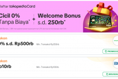 24 Kode Promo Tokopedia Hari Ini 20 Agustus 2024: Diskon Gede Rp450.000, Potongan Rp500 Ribu, Cashback 50K