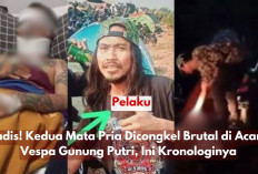 Sadis! Kedua Mata Pria Dicongkel Brutal di Acara Vespa Gunung Putri, ini Kronologi Lengkapnya