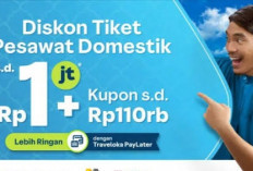 Promo Liburan! 9 Kode Voucher Traveloka Hari ini 13 Juli 2024: Klaim Diskon Rp1 Juta Tiket Pesawat