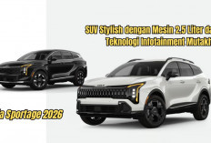 Kia Sportage Generasi Terbaru 2026, SUV Stylish dengan Mesin 2.5 Liter dan Teknologi Infotainment Mutakhir