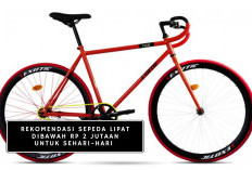 Under Rp2 Jutaan, 4 Rekomendasi Sepeda Lipat Populer untuk Sehari-hari, Kokoh Praktis Ngga Bikin Boncos!