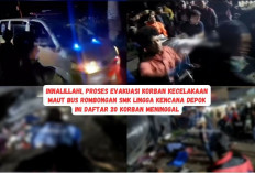 Evakuasi Korban Meninggal Kecelakaan Maut Bus Parawisata SMK Depok di Ciater Subang, Ini Identitasnya