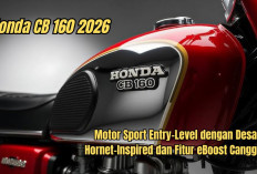 Mengulas Honda CB 160 2026, Motor Sport Entry-Level dengan Desain Hornet-Inspired dan Fitur eBoost Canggih