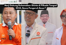 Narji Dukung Ruhamaben-Shinta di Pilkada Tangsel 2024, Bawa Pengaruh Besar?