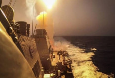 Dunia Memanas! AS Kembali Tembak 14 Rudal Milisi Houthi, Jalur Dagang Laut Merah Terganggu..