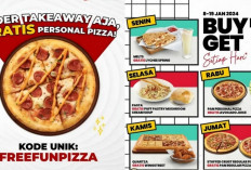 Promo Beli 1 Gratis 1 Pizza Hut! Mulai Rp 38 Ribuan Periode 8-19 Januari 2024, Cek Daftar Menu di Sini