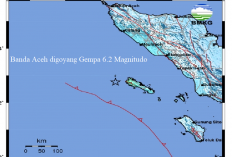 Viral! Banda Aceh Digoyang Gempa 6.2 Magnitudo, Potensi Tsunamikah?