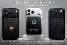 Cuma 9 Unit di Dunia! iPhone 17 Pro Pakai Baju Asli Steve Jobs, Harganya Tembus Rp182 Juta