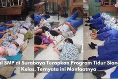 Viral SMP di Surabaya Terapkan Program Tidur Siang di Kelas, Ternyata ini Manfaatnya