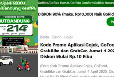 Kode Promo Gojek Terbaru 4 April 2025, Diskon GoCar Rp12 Ribu, GoRide 50 Persen, GoFood Rp36 Ribu