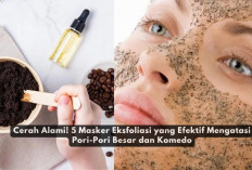 Cerah Alami! 5 Masker Eksfoliasi yang Efektif Mengatasi Pori-Pori Besar dan Komedo, Kuy Cobain Dirumah Girls..