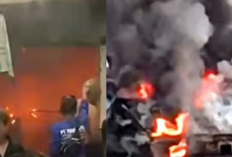 Rumah di Blimbingsari Sleman Ludes Terbakar, Diduga Simpan Kembang Api dan Petasan, 2 Motor Hangus