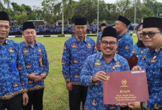 420 PNS Prabumulih Terima Penghargaan Satyalencana Karya Satya