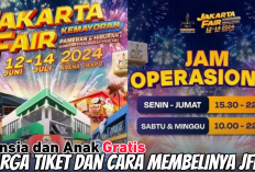 Are You Ready For Jakarta Fair 2024? Simak di Sini Harga Tiket dan Cara Membelinya, Khusus Lansia Gratis!