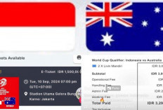 Harga Tiket Indonesia vs Australia Ada Biaya Lain, Penggemar Sepak Bola Protes, Kualifikasi Piala Dunia 2026