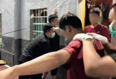 Jelang Malam Petugas Razia Lapas Kelas IIB Muaradua, Antipasi Barang Ilegal