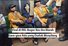 Viral TikTok Ibu Ini Marah-marah Karena Ada Penumpang di Dalam KRL Duduk Kaki Menyilang di Bogor