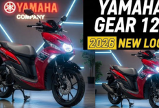 Siap Goyang Jalanan! Yamaha Gear 125 2026 Merah, Mesin Tangguh & Fitur Modern yang Keren