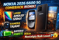 Nokia 2026 6600 5G Comeback Ikonik! Layar AMOLED 120Hz dan Baterai Awet Bikin Nostalgia Naik Level