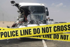 Tragedi di Tanah Suci! Bus Jemaah Umrah RI Kecelakaan dan Terbakar, 6 Orang Meninggal