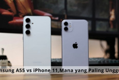 Battle Royale Samsung A55 vs iPhone 11, Mana yang Paling Keren? Siap-siap Kaget Bro! 