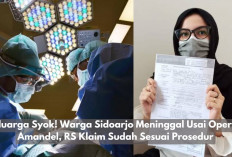 Keluarga Syok! Warga Sidoarjo Meninggal Usai Operasi Amandel, RS Klaim Sudah Sesuai Prosedur